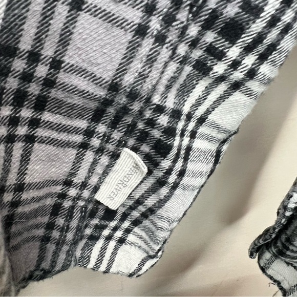 WindRiver Black & Grey Plaid Button Down Shirt Size 2X - Picture 6 of 8